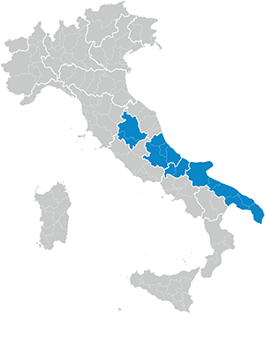 Abruzzo, Molise, sud Italia