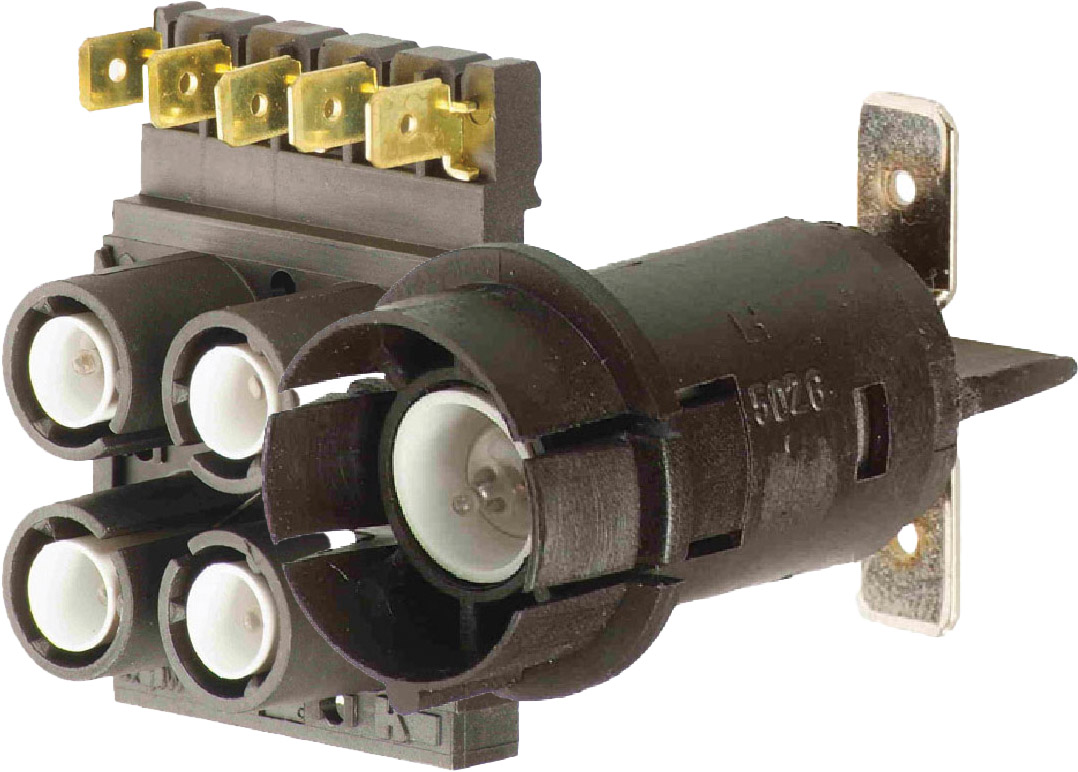 Lampade spia calore residuo